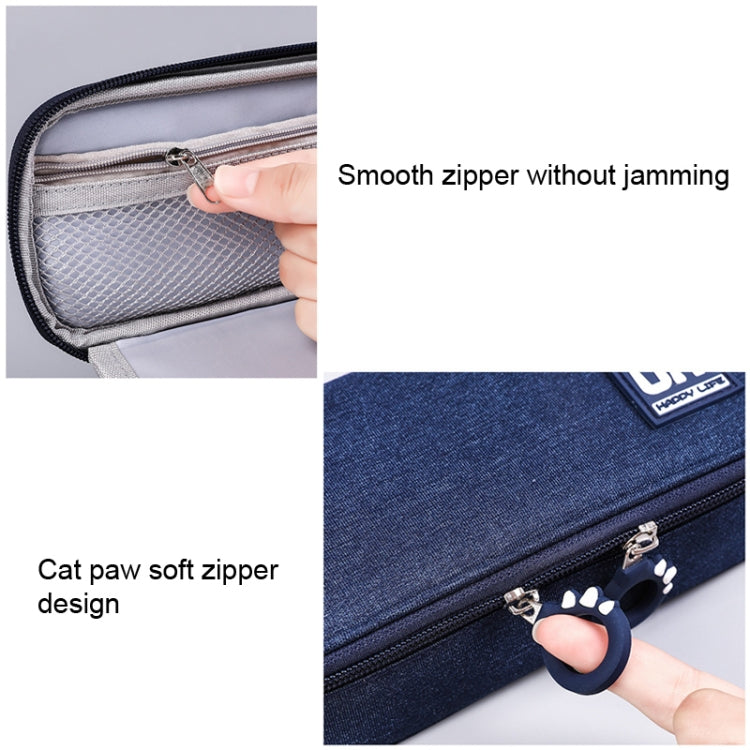 Multifunctional Pencil Case Built-in Writable Whiteboard With 1 Erasable Pen