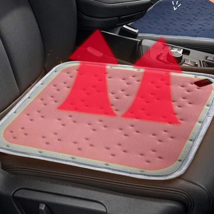 5V USB Heated Car Seat Cushion with Timer and Adjustable Temperature