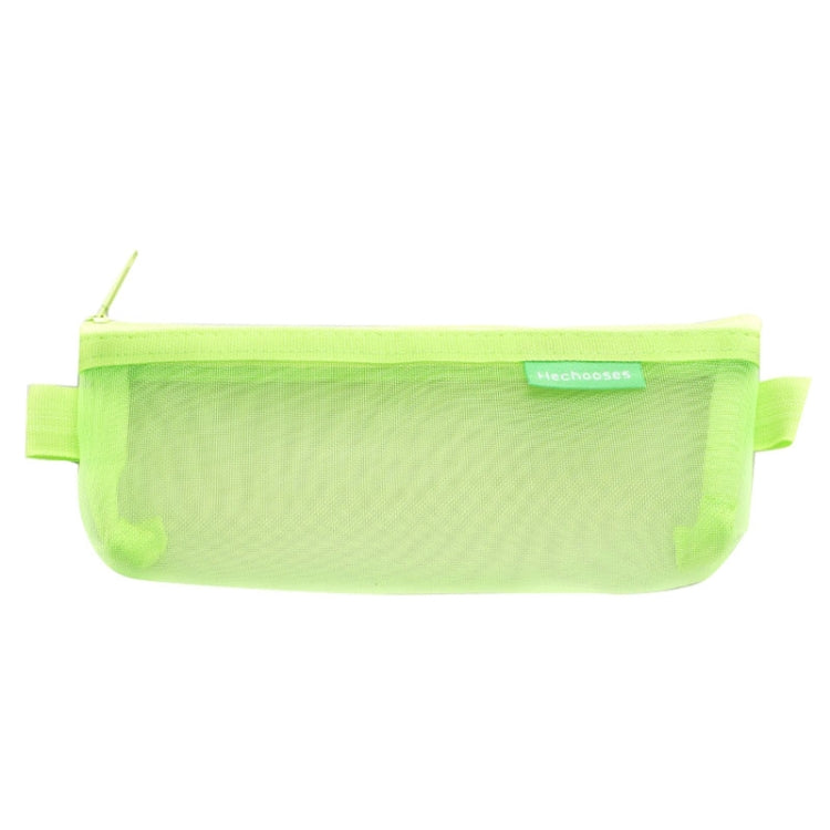 Hechooses D033 Transparent Mesh Exam Portable Pen Bag, Style: