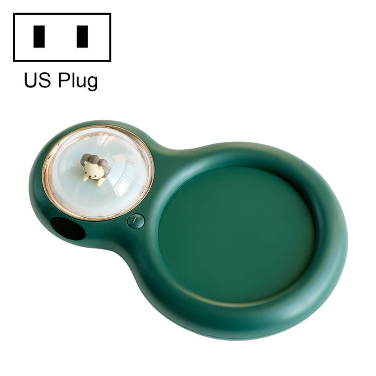 Fresh Warm Cup Pad Water Cup Drink Insulated And Constant Temperature Coaster, US Plug