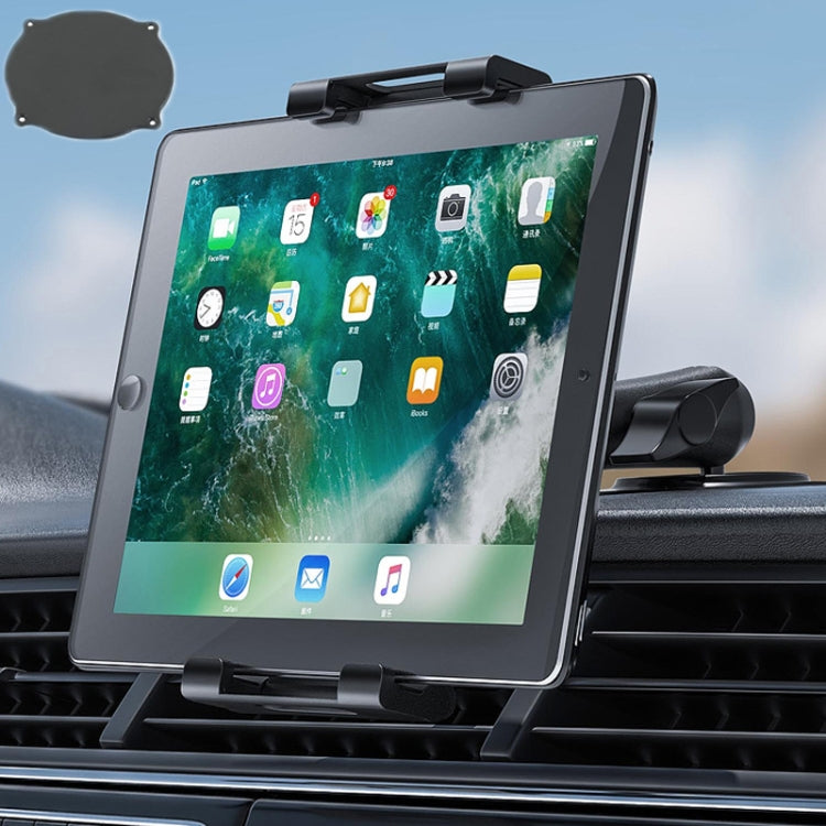 Versatile Suction Cup Car Phone Holder with Adjustable Angles and Scratch Protection