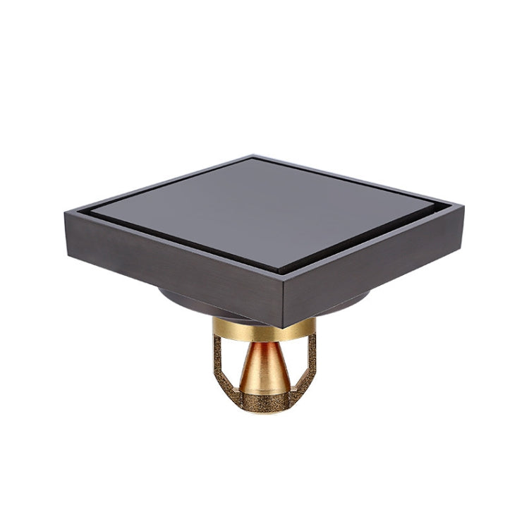 Bathroom Large Displacement Anti-odor Floor Drain, Style: