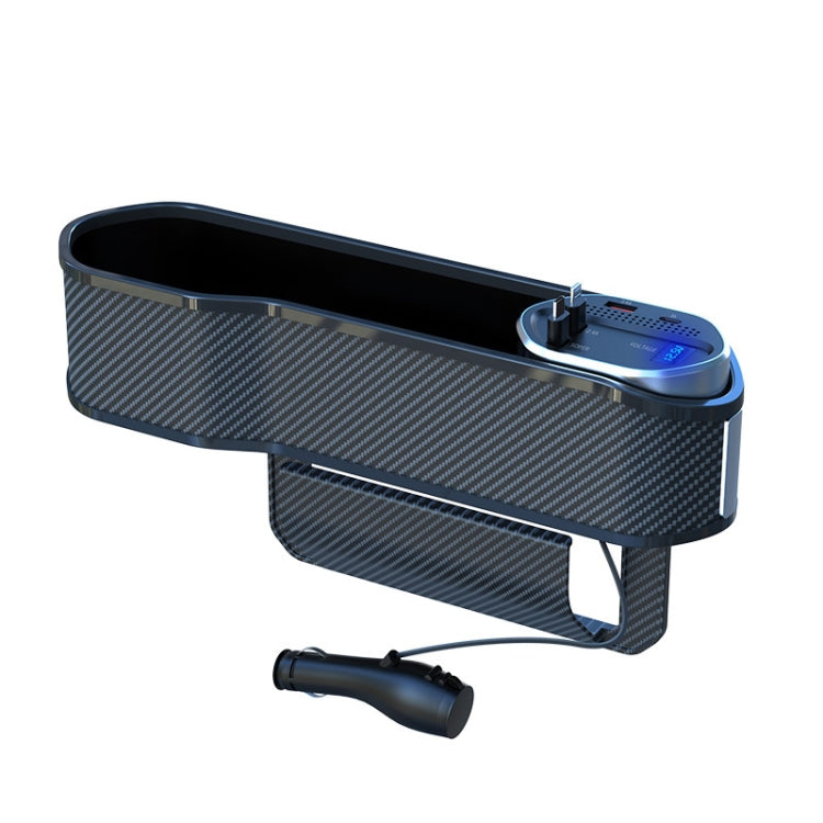 Car Seat Gap Organiser with USB Charger - Versatile Storage Solution for Front Seats