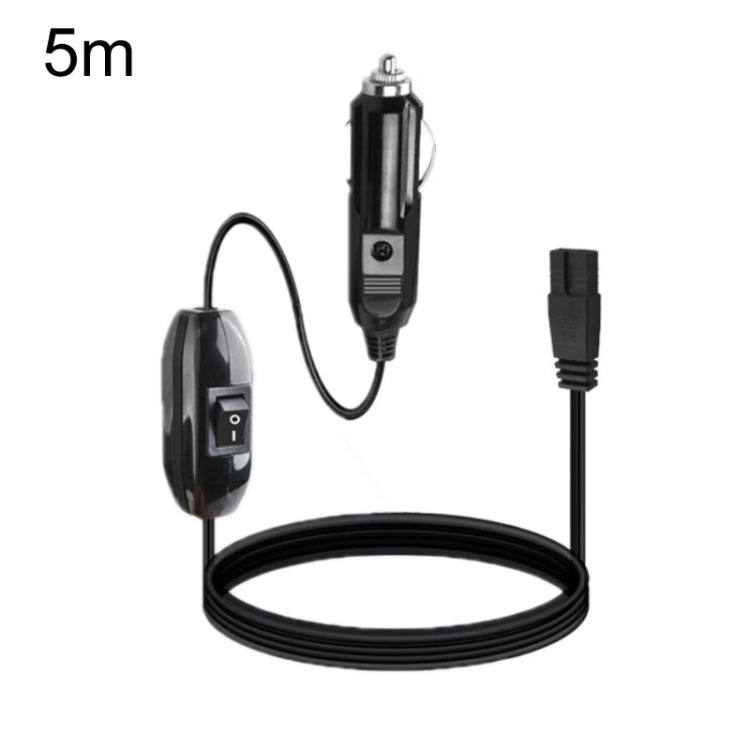 12V/24V Car Refrigerator Cable B Suffix Cigarette Lighter Plug Power Cord, Length:, 1m Without Switch, 1m With Switch, 2m Without Switch, 2m With Switch, 3m Without Switch, 3m With Switch, 4m Without Switch, 4m With Switch, 5m Without Switch