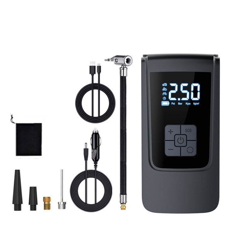 150psi Air Pump Intelligent Digital Display Car Bicycle Ball Electric Pump Cylinder
