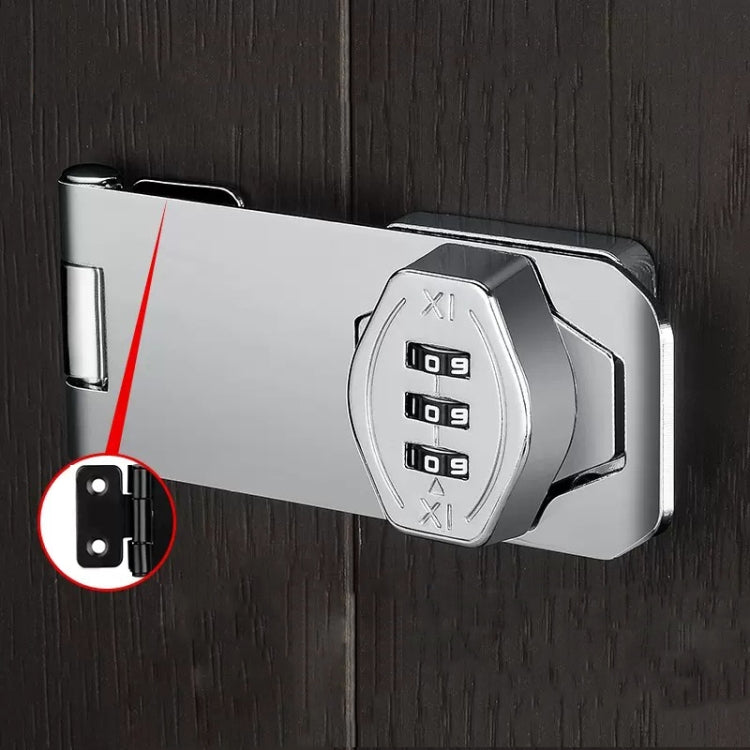 Screw Installation Cabinet Door Combination Lock Anti-Theft Drawer Lock
