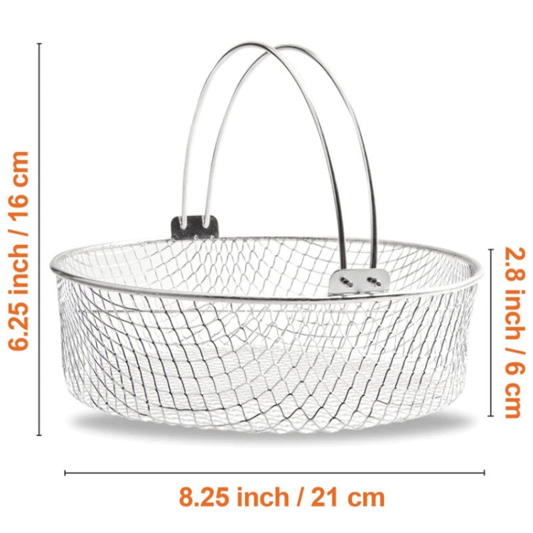 Air Fried Pot Home Electric Organ 304 Stainless Steel Net Basket