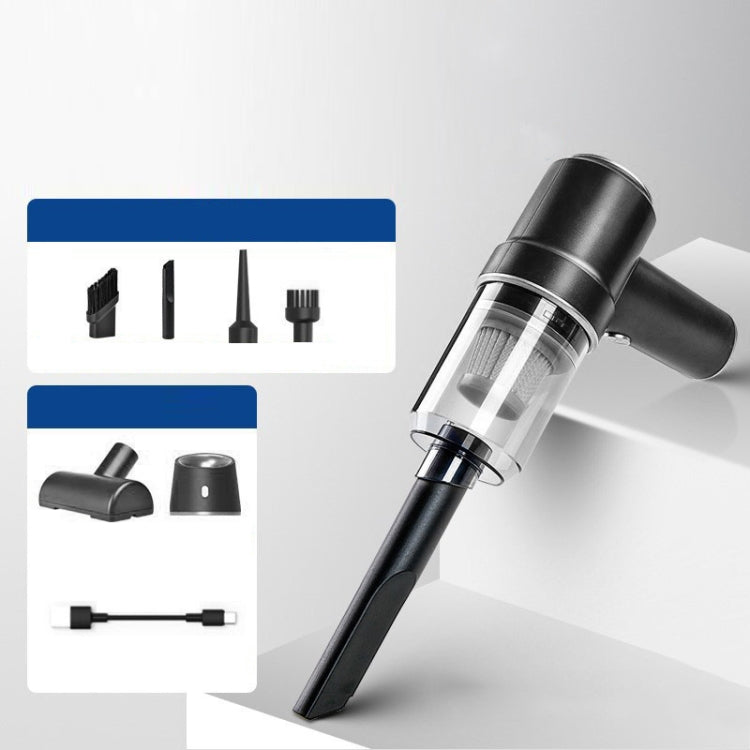 Wireless Car High Power Charging Mini Car Vacuum Cleaner
