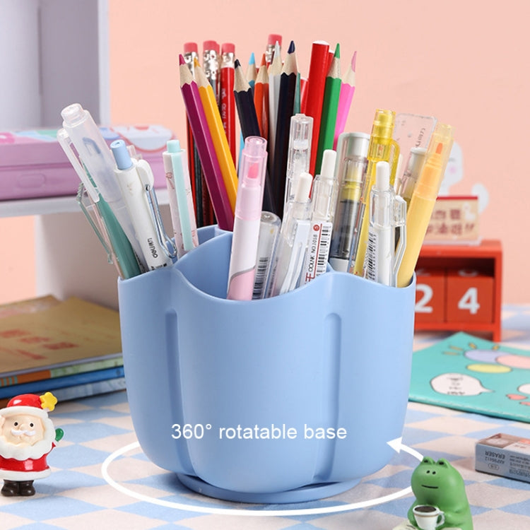 Office Desk Simple Large Capacity Pen Holder Cosmetics Storage Box