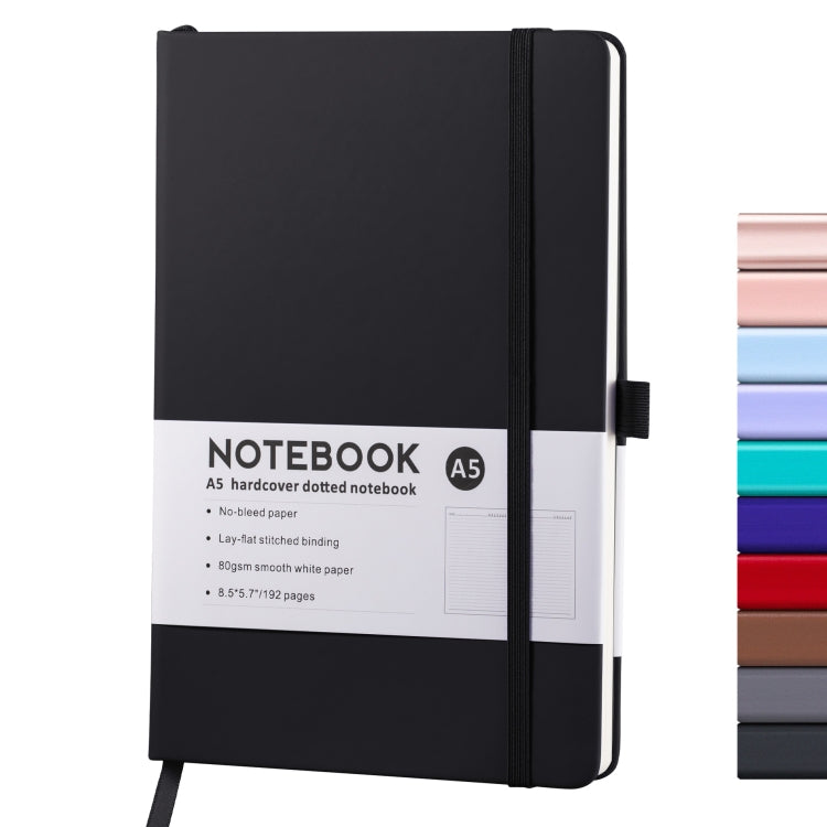 A5 PU Leather Notebook Business Notepad 96 Sheets Inner Pages