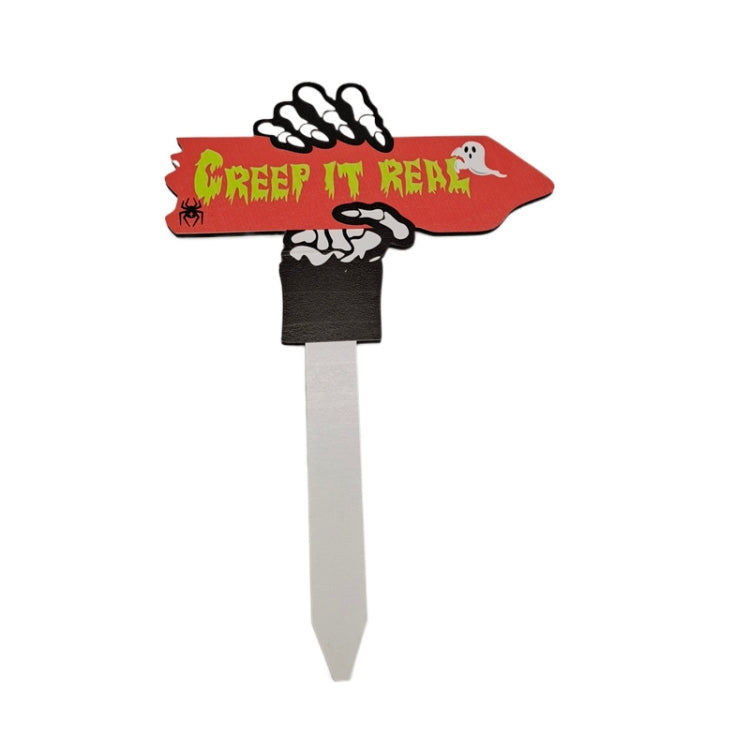 Halloween Yard Signs Outdoor Garden Decoration