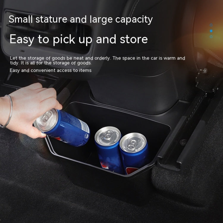 For Tesla Model Y Garbage Can Bin Accessories Rear Center Console Storage Box Organizer