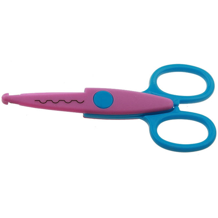 10pcs 5 Inch Children Safety Lace Scissors Kindergarten Fun DIY Photo Album Cutter