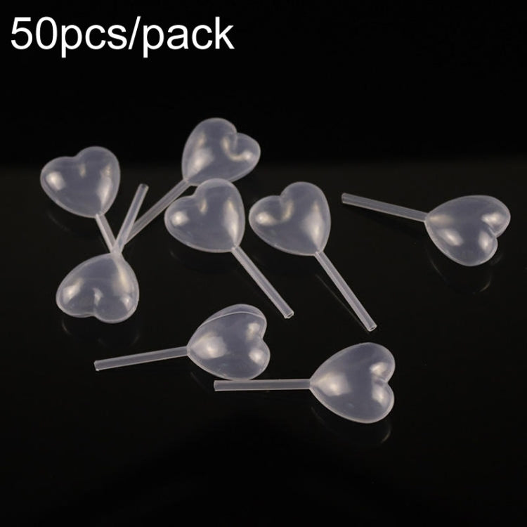 50pcs /Pack 4ml Jam Injection Baking Straw Disposable Plastic Dropper Jam Syringe