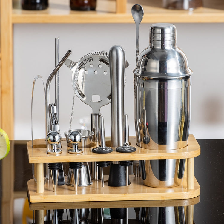 15 In 1 Stainless Steel Bartending Set Cocktail Shaker Bar Bartending Tools
