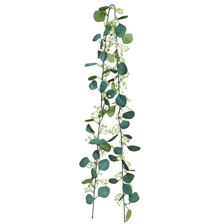 180cm Simulation Greenery Eucalyptus Ivy Leaf Rattan Hanging Fake Flower Decoration Rattan