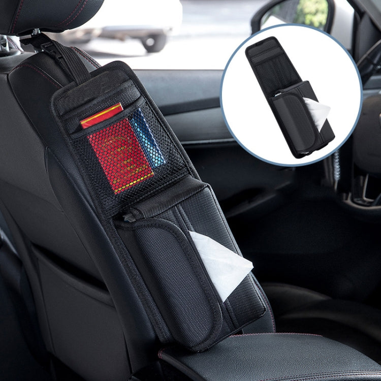 Car Seat Side Storage Hanging Bag Tissue Box