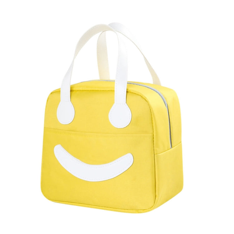 Smiley Face Lunch Box Bag Waterproof Insulated Portable Bento Packet
