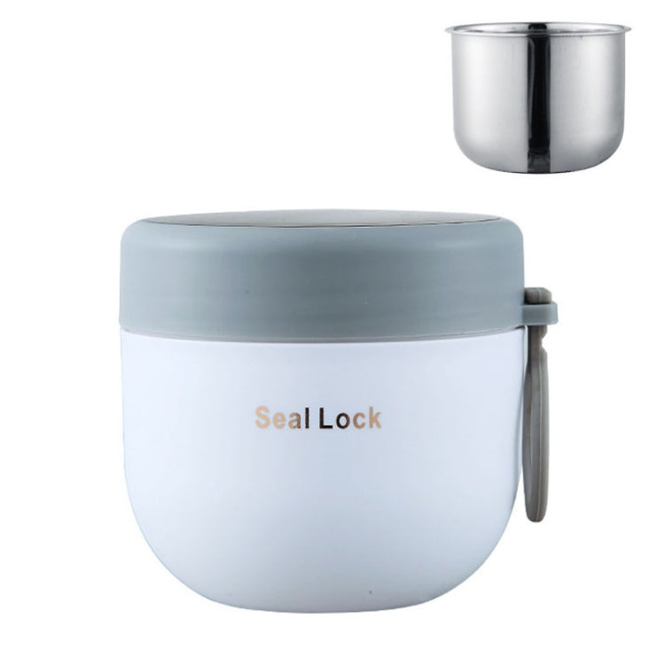 304 Stainless Steel Insulated Soup Bowl Oatmeal Breakfast Cup Portable Lunch Box