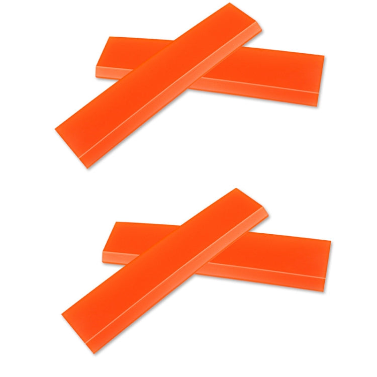4pcs Car Cleaning Glass Water Film Soft Rubber Scraper