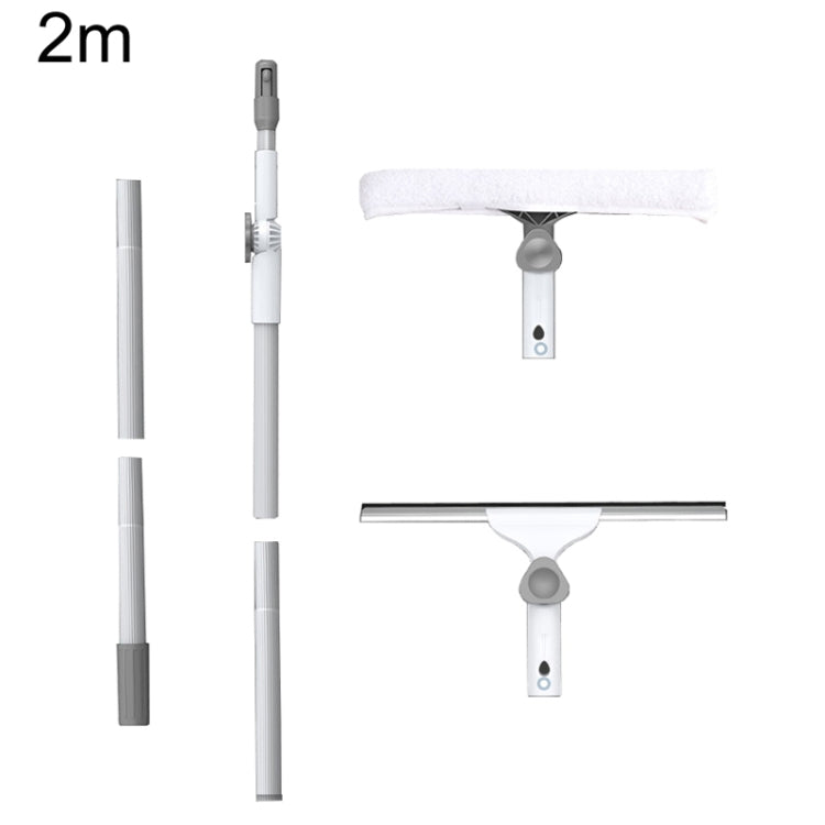 Household Universal Splicing Pole Glass Wiper Glass Cleaning Tools Standard Set