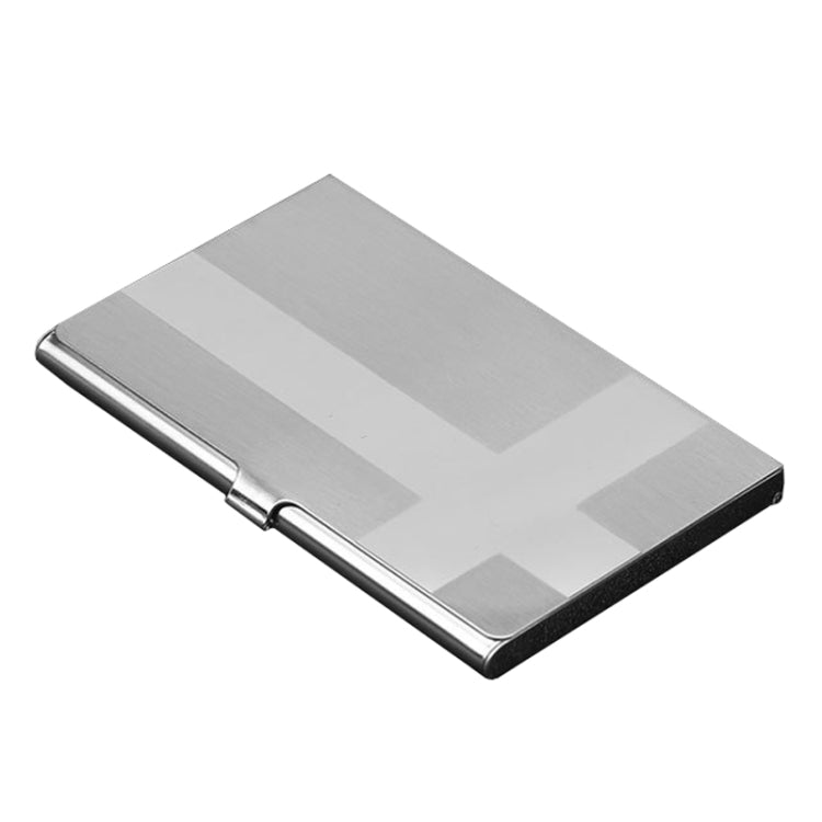 Minimalist Men Business Card Holder Portable Metal Name Card Case