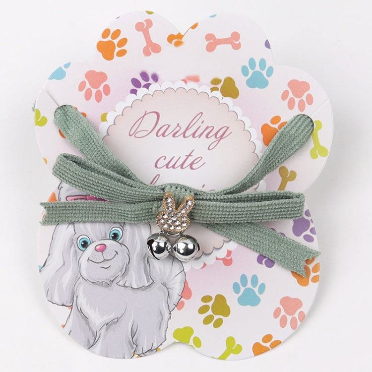 Pet Collar Jewelry Adjustable Cats Bell Necklace