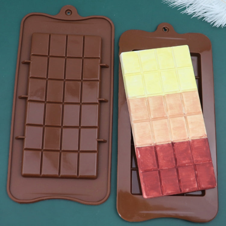 Full Plate Silicone Chocolate Block Mould High Temperature Resistant Baking DIY Mold