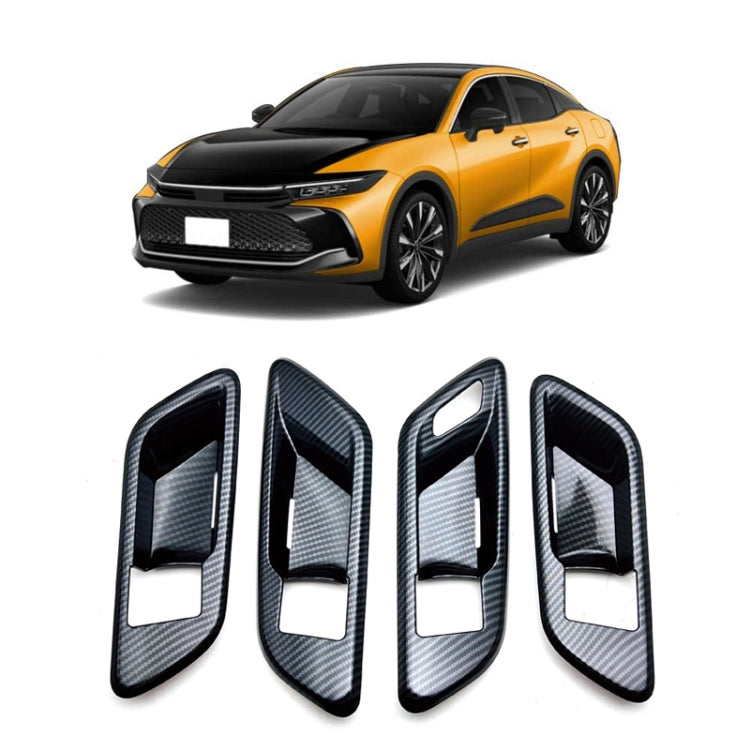 For 2023 Toyota Crown Door Handle Cover Decorative Frame, Left-hand Drive, Right-hand Drive