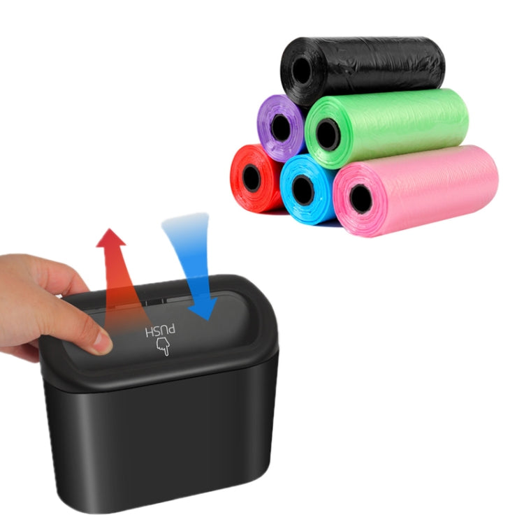 5rolls Thickened Car-Mounted Cleaning Disposable Garbage Bags