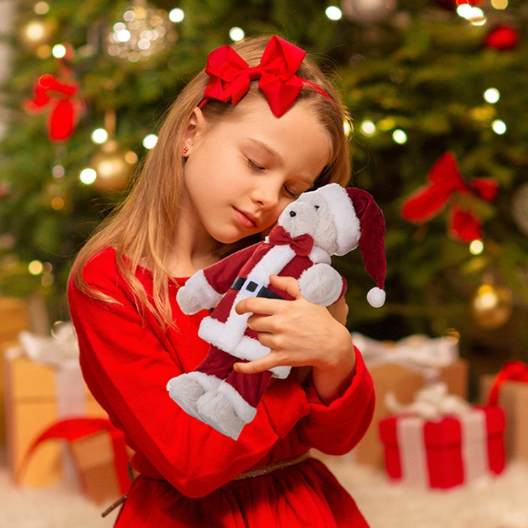 Plush Bear Doll Christmas Ornaments Children Christmas Gift Dolls