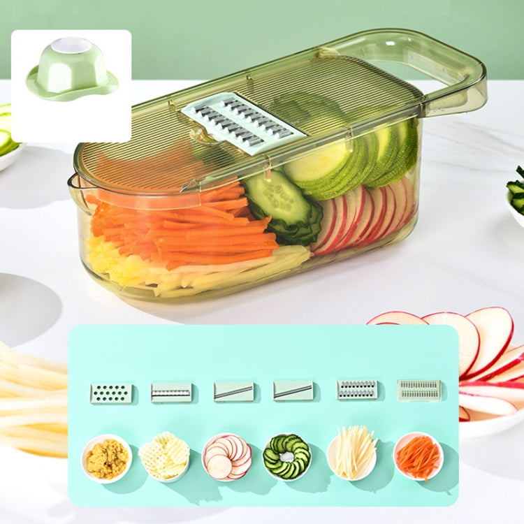 Kitchen Fruit Vegetable Shredder With Hand Guard Potato Cucumber Slicing Shredding Cutter