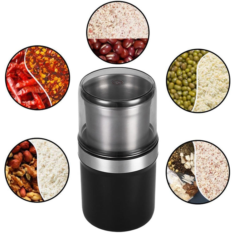 Single Cup Cross Knife Small Electric Grinder Coffee Bean Grains Fine Grinding Powder Machine