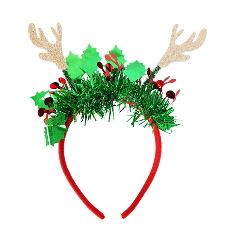 Christmas Party Dress Up New Year Headdress Christmas Decoration Colorful Stripes Headband
