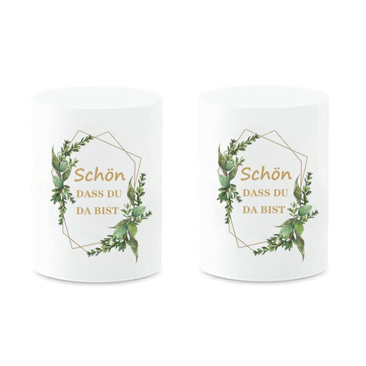 2pcs Communion Party German Candle Lamp Shade Decoration