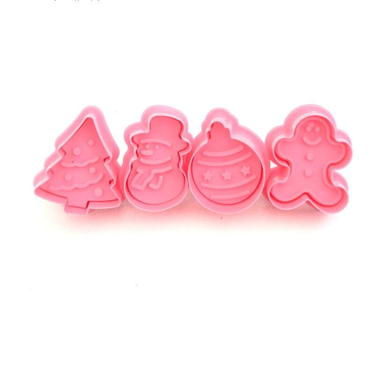 8 PCS Fondant Cake Tool Christmas Cookie Spring Stamper