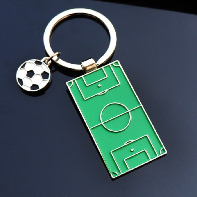 Set of 2 Unique Metal Football Shoe Keyrings - Perfect Gift for Sports Enthusiasts