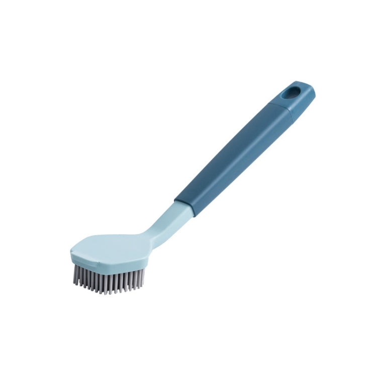 Two-color Bangs Head Wash Pot Brush Kitchen Long Handle Cleaning Brush