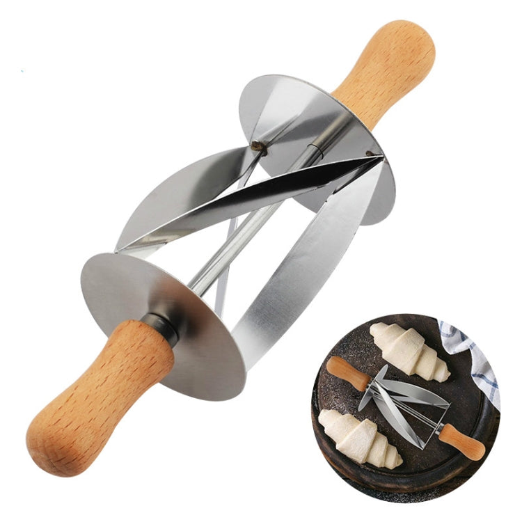 Croissant Tool Roller Stainless Steel Croissant Cutlery Croissant Knife