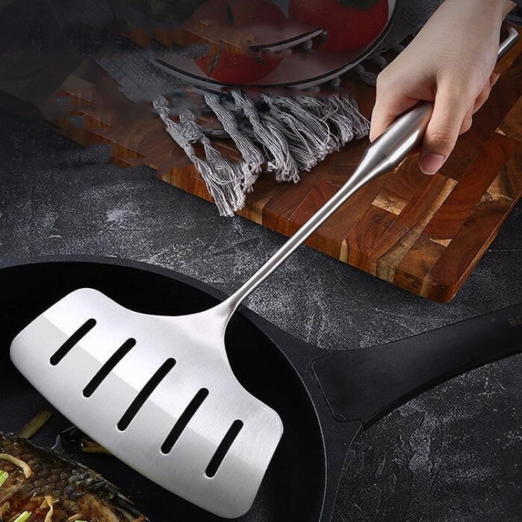 Stainless Steel Fried Fish Spatula Creative Leak Shovel Fried Steak Flat Spatula