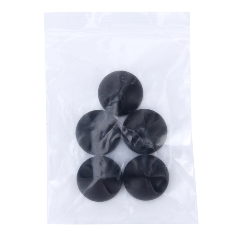 5pcs Single Cable Clips, Cable Management System and Cord Organizer Solution, Random Color Delivery, 5 PCS Single Cable Clips(Black), 5 PCS Single Cable Clips(Brown), 5 PCS Single Cable Clips(Grey)