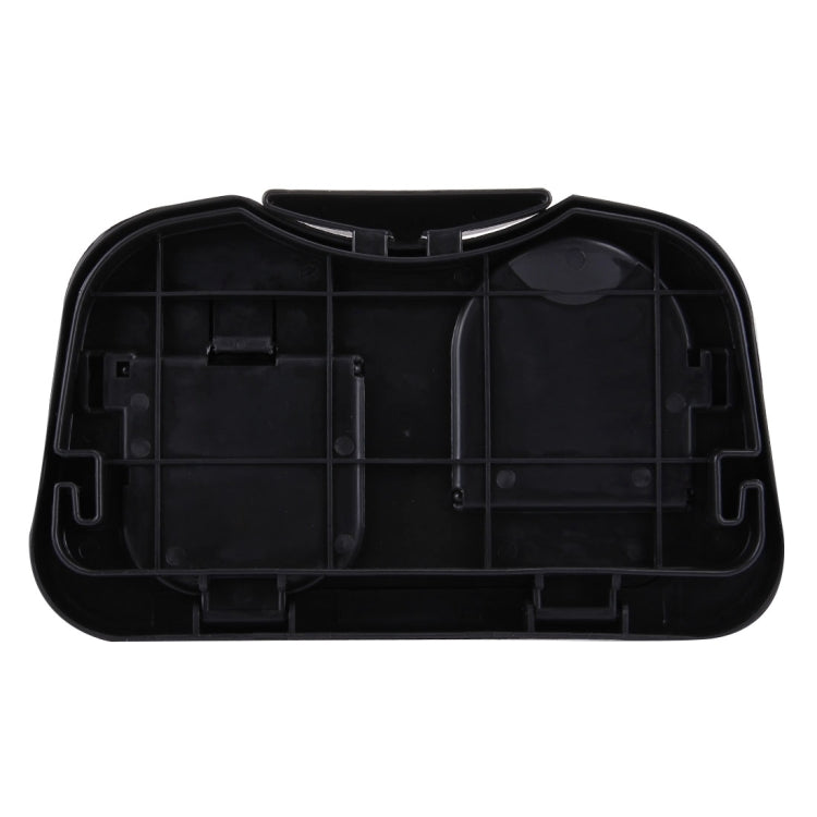 Folding Car Auto Back Seat Table Drink Food Cup Tray Holder Stand Desk, Black, Gray, Beige