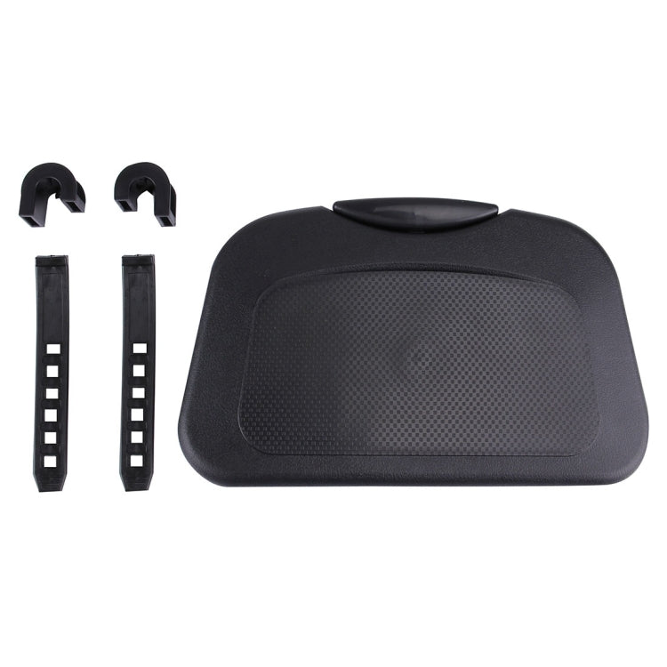 Folding Car Auto Back Seat Table Drink Food Cup Tray Holder Stand Desk, Black, Gray, Beige
