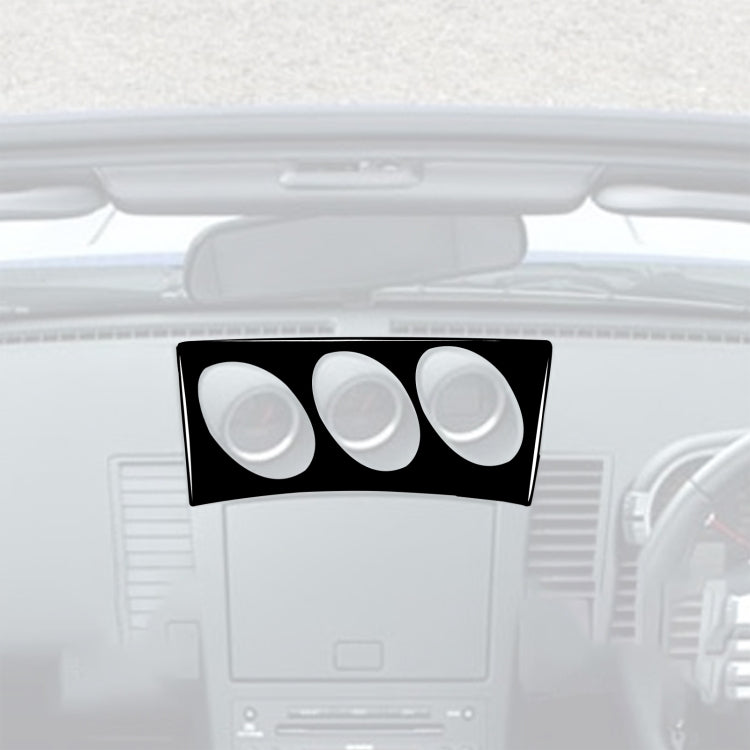 Nissan 350Z 2003-2009 Custom Car Radio and Air Conditioning Console Decal, Right Drive