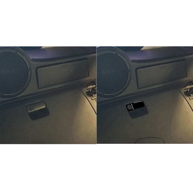 Nissan 350Z 2003-2009 Stylish Rear Storage Box Lock Decorative Stickers - Universal Fit for Left and Right Drive
