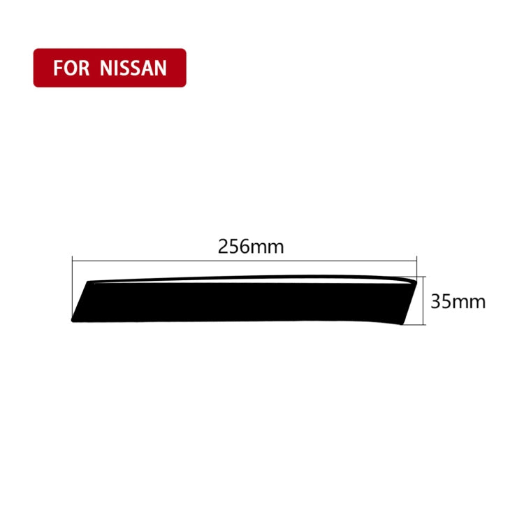 Nissan 350Z 2003-2009 Decorative ABS Stickers for Passenger Side Door Handle – Unique Customisation for Left Drive Models