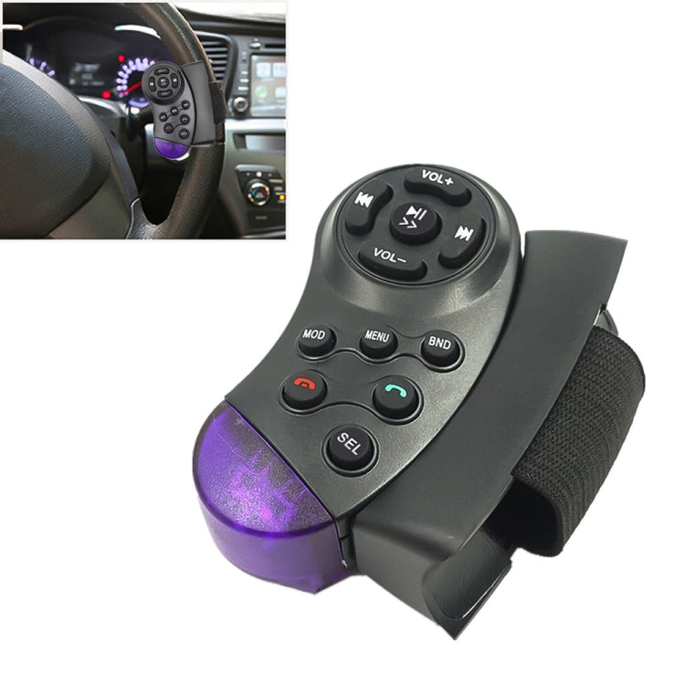 Multimedia Steering Wheel Remote Control with 11 Buttons for Cars