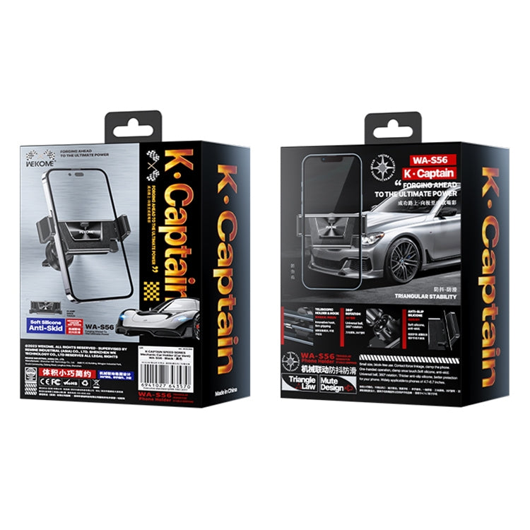 Captain Speed Series Car Air Vent Phone Holder - WK WA-S56 Mechanic Design