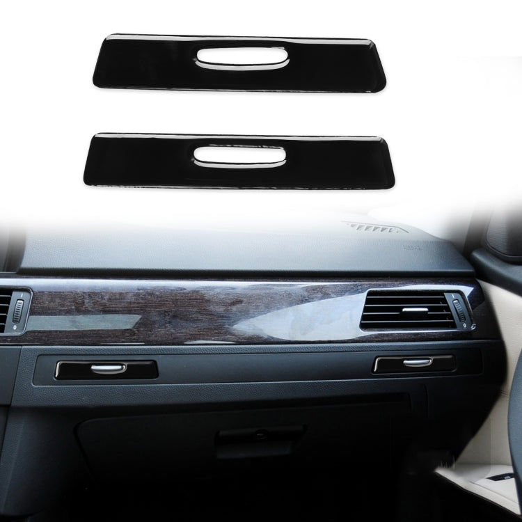 Stylish Carbon Fibre Cup Holder Stickers for BMW 3 Series E90 (2005-2012) - Left & Right Drive Decor Enhancers