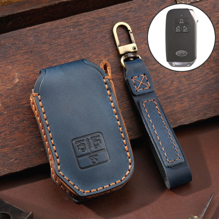 KIA Carnival EX/SX Premium Cowhide Leather Key Protection Case